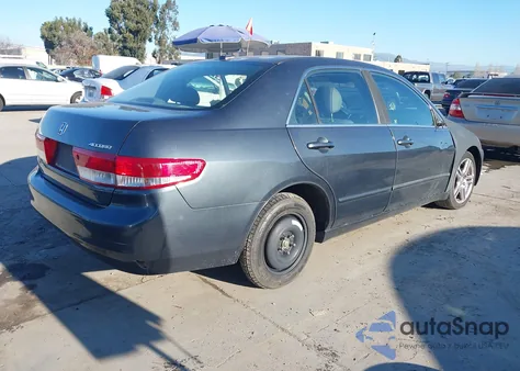 2004 Honda Accord 2.4 Ex из США, поврежденный, VIN JHMCM56824C027893